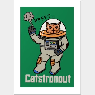 Catstronout Posters and Art